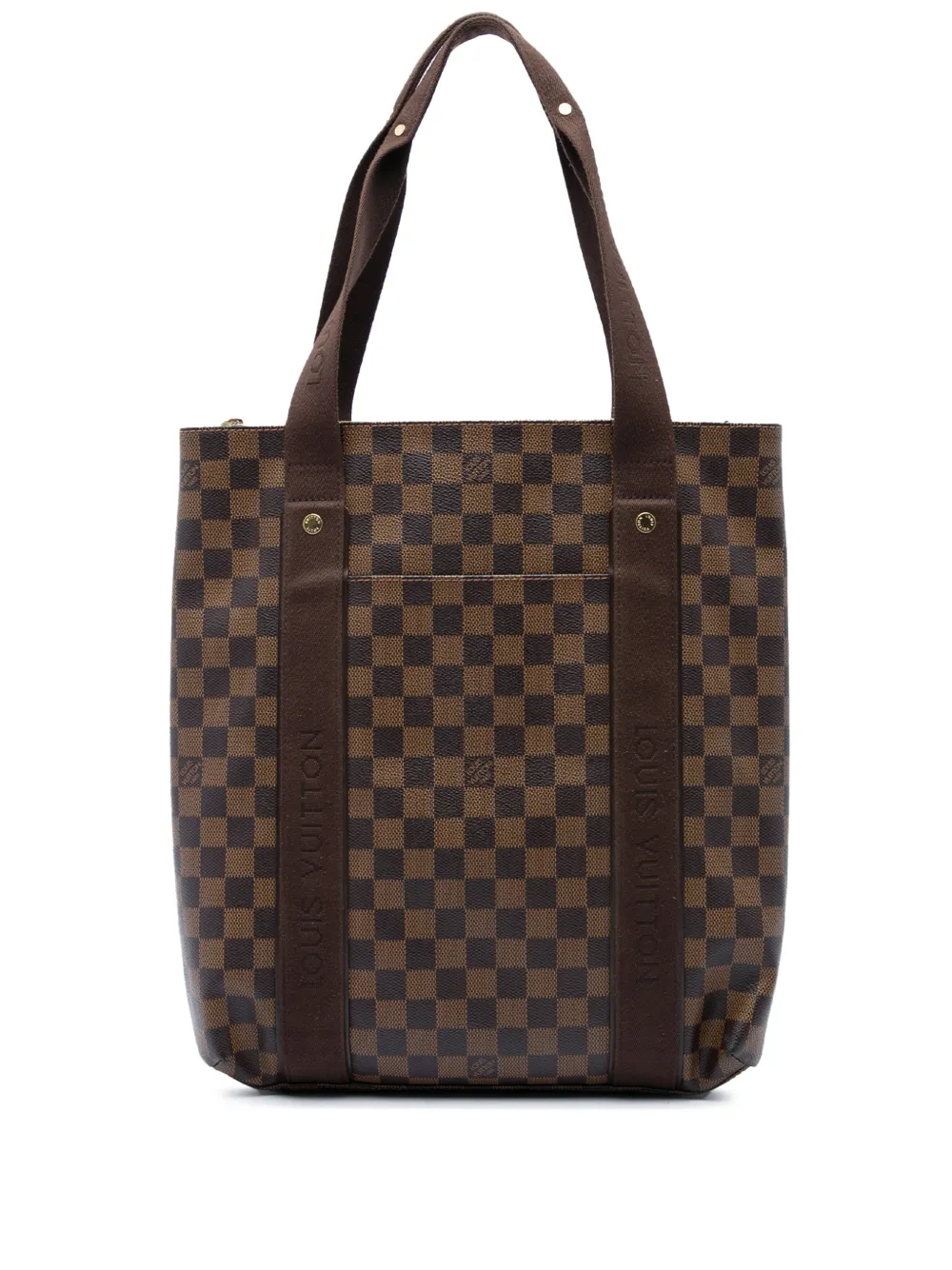 Louis Vuitton Pre-Owned sac Damier Ebène Cabas Beaubourg (2012) - Marron