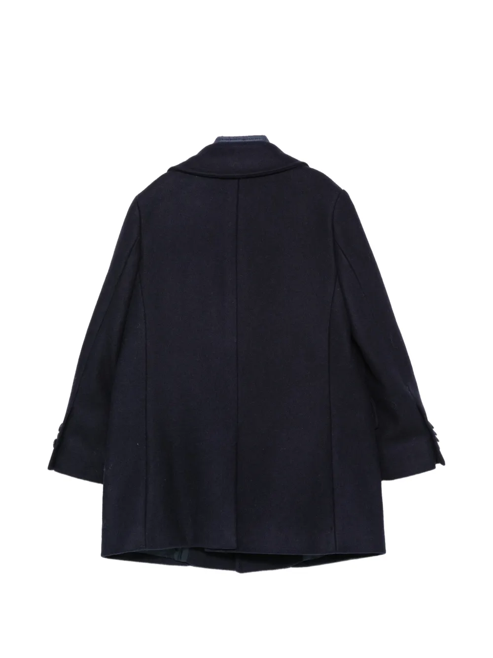 Fay Kids Jas met enkele rij knopen Blauw