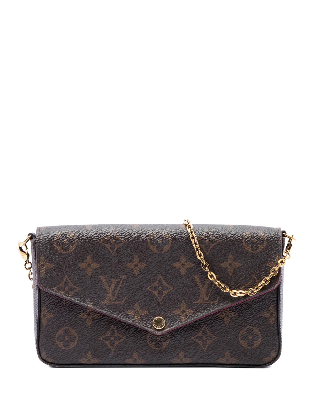 Louis Vuitton Pre-Owned sac à bandoulière Pochette Felicie (2020) - Marron