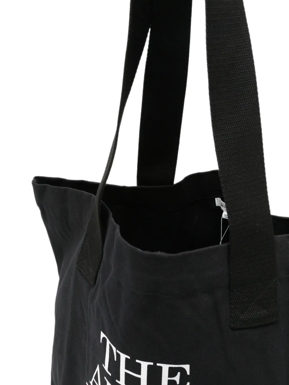 Sporty & Rich Shopper met print Zwart