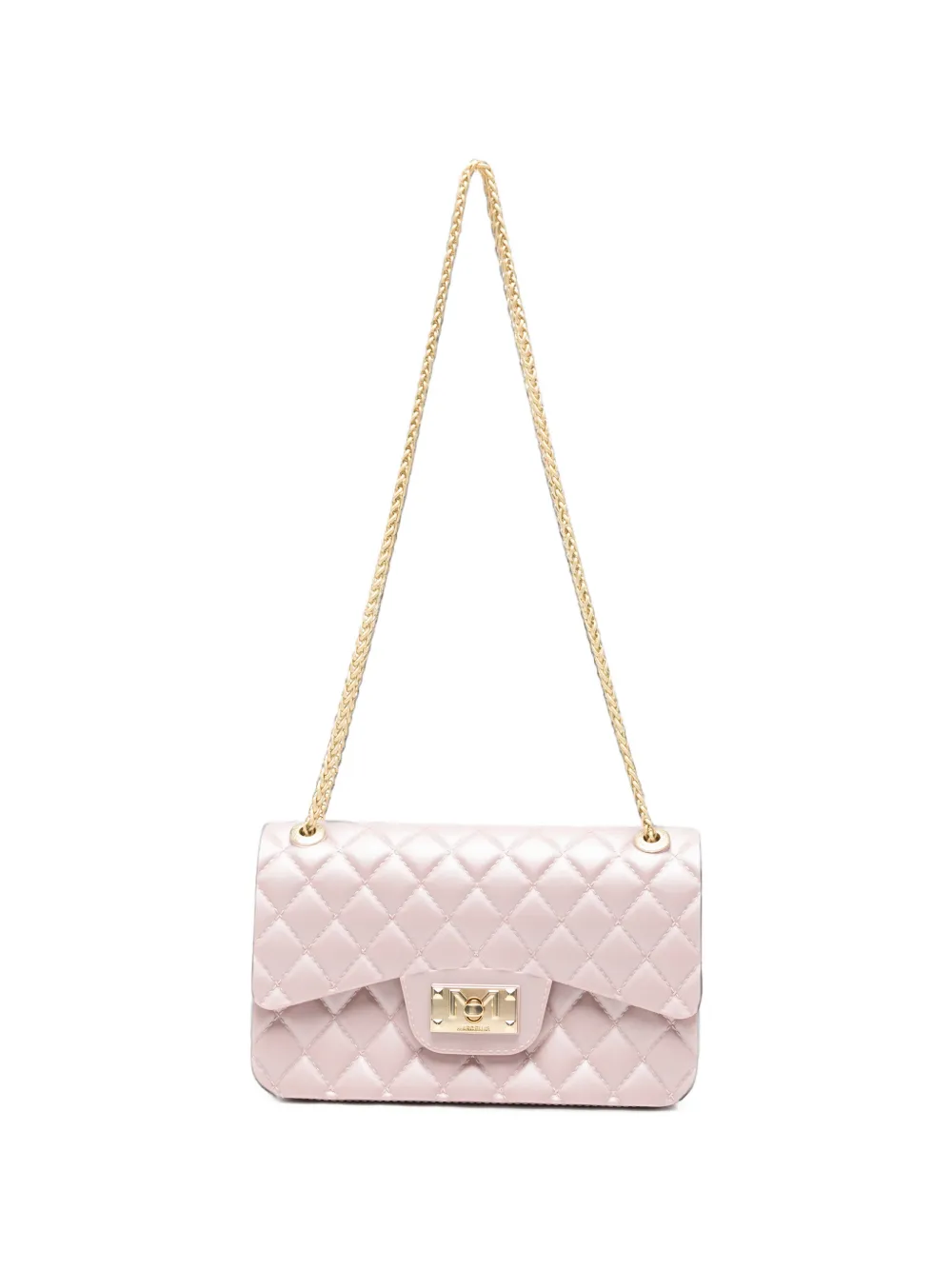 Marc Ellis small Flat Falcon 27 quilted crossbody bag - Rose