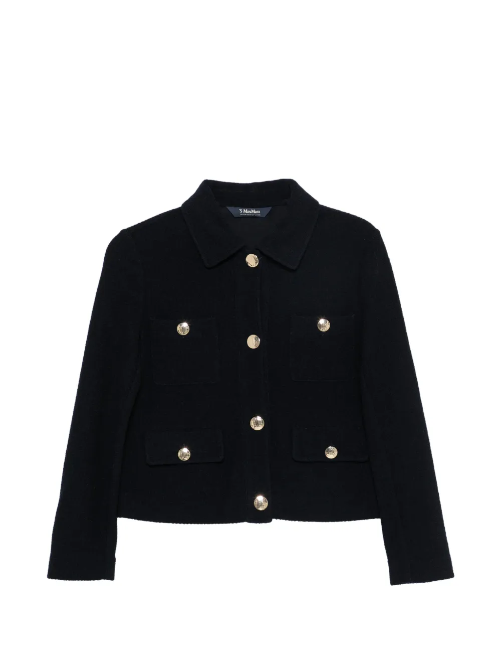 'S Max Mara button-up wool jacket - Blau