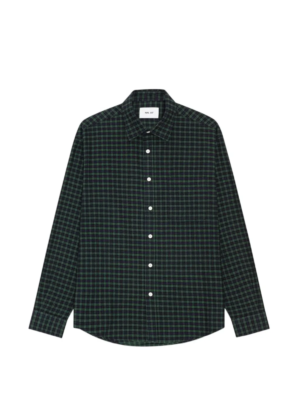 NN07 Deon check-print shirt