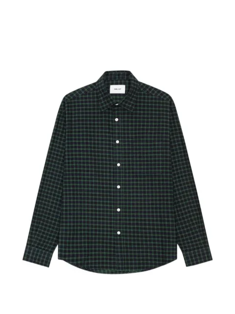 NN07 Deon check-print shirt