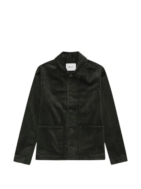 NN07 Morgan corduroy-textured patch-pocket jacket