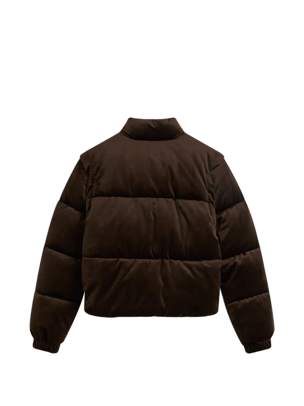 Juicy Couture Diamanté donsjas met afneembare mouwen Bruin