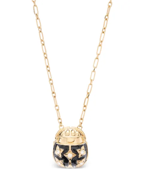 La DoubleJ Lady Scarab necklace