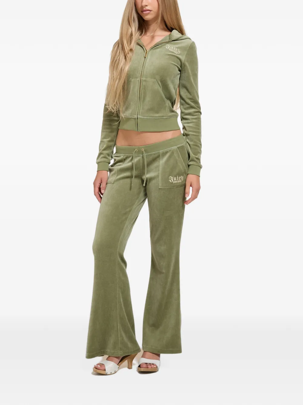 Juicy Couture Regal Rebelle Robyn hoodie Groen