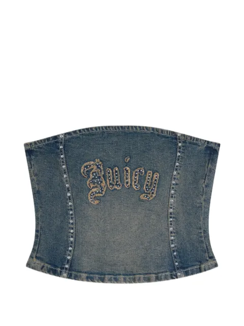 Juicy Couture studded corset top