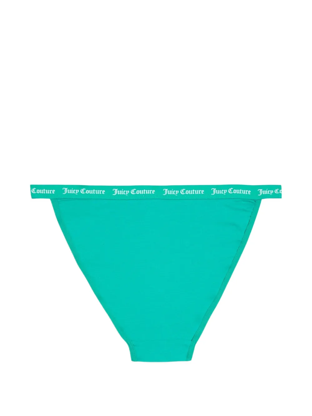 Juicy Couture Drie katoenen slips met logoband Roze
