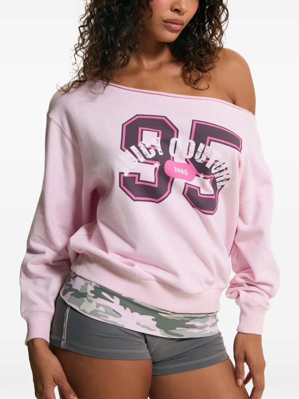 Juicy Couture sweat à logo imprimé - Rose Juicy Couture sweat à logo imprimé - Rose