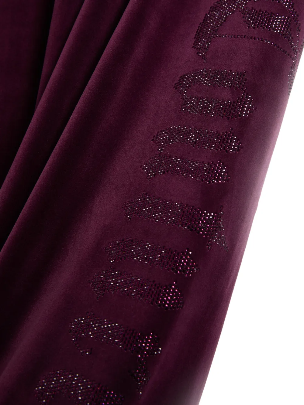 Juicy Couture Trainingsbroek verfraaid met stras Paars
