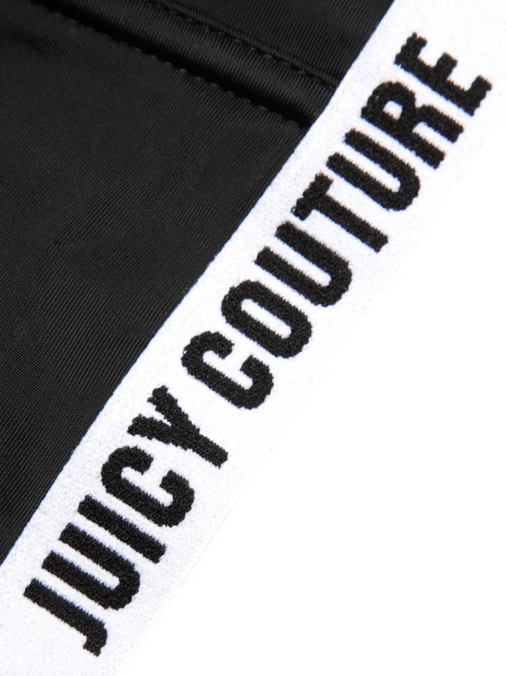 Juicy Couture Bh met beugels en logoband Zwart