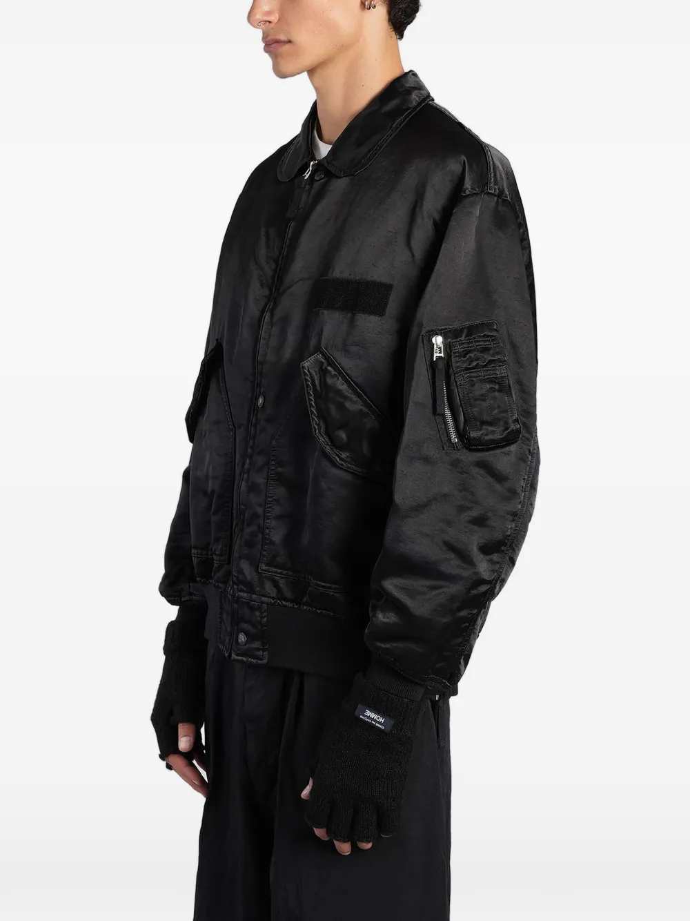 Comme des Garçons Homme Jack met vlakken Zwart