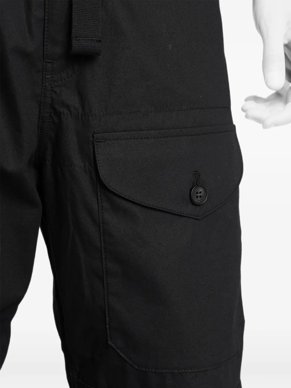 Comme des Garçons Homme Cargo broek Zwart