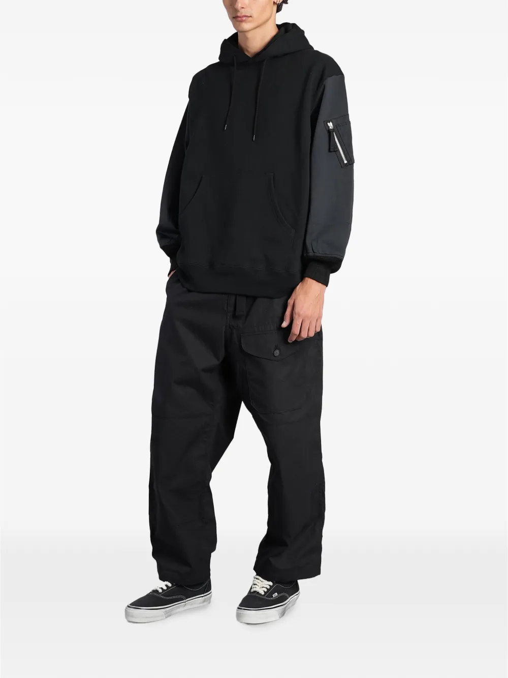 Comme des Garçons Homme Cargo broek Zwart