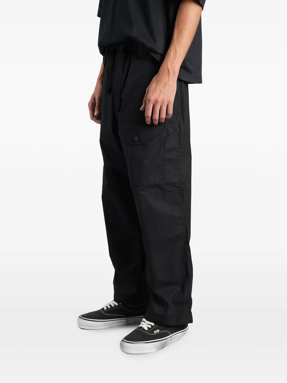 Comme des Garçons Homme Cargo broek Zwart