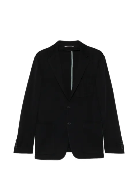 Canali wool patch-pocket blazer