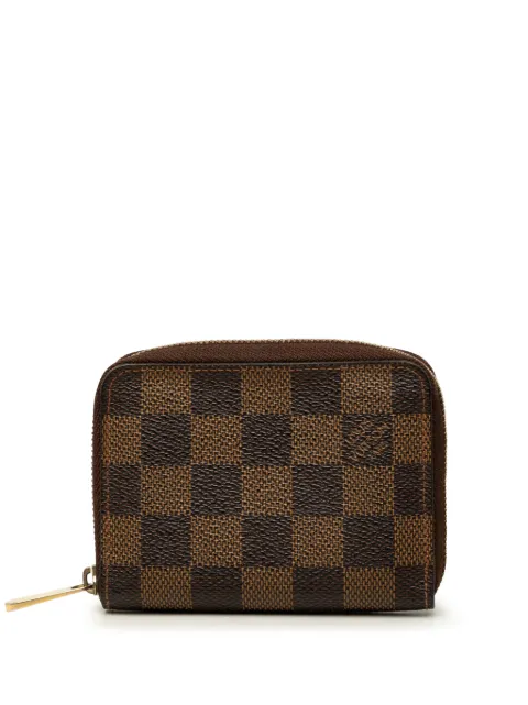 Louis Vuitton Pre-Owned 2009 Damier Ebene Zippy Purse coin pouch