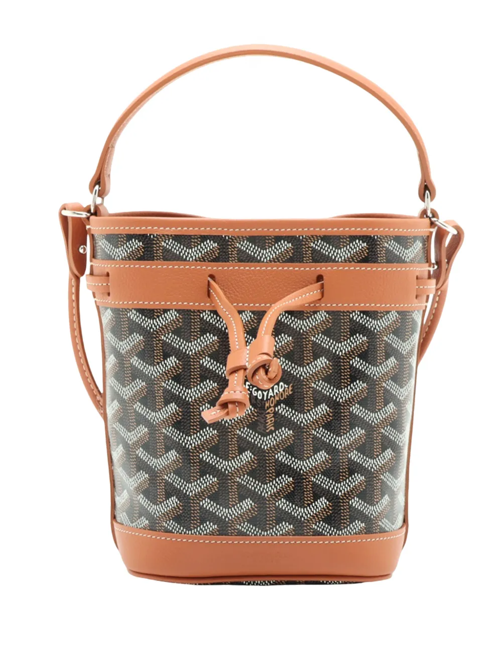 Goyard Pre-Owned sac seau Goyardine Petit Flot (2015-2026) - Noir Goyard Pre-Owned sac seau Goyardine Petit Flot (2015-2026) - Noir