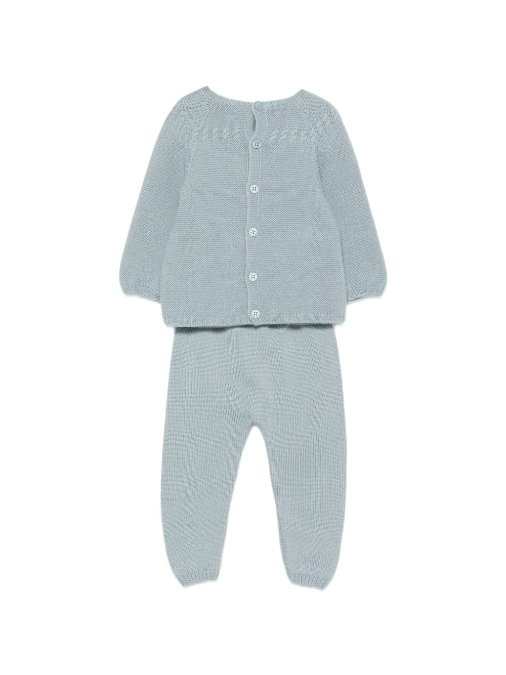 Paz Rodriguez Kabelgebreide broek Blauw