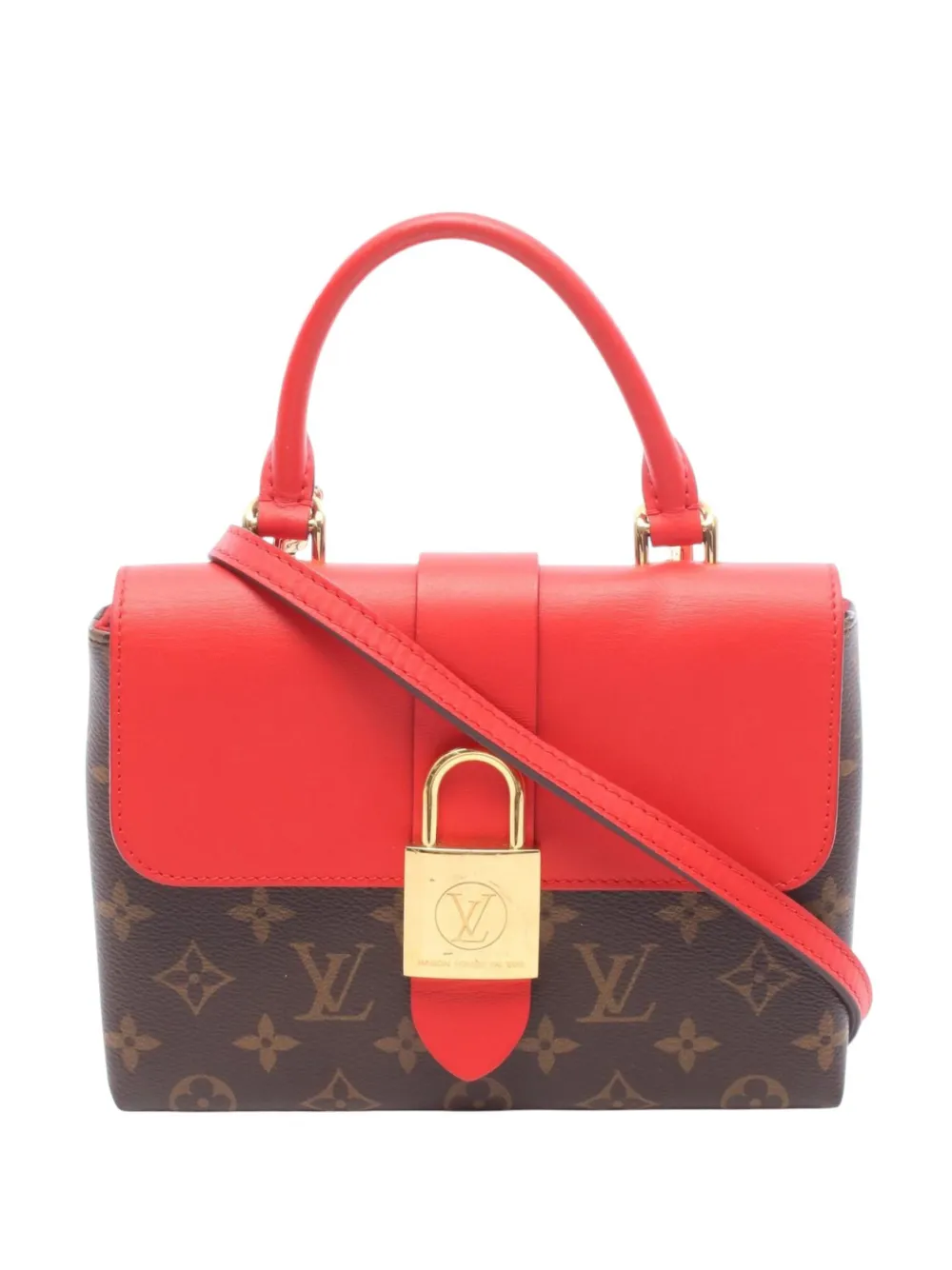 Louis Vuitton Pre-Owned 2021-2026 Monogram Locky BB satchel - Marrone