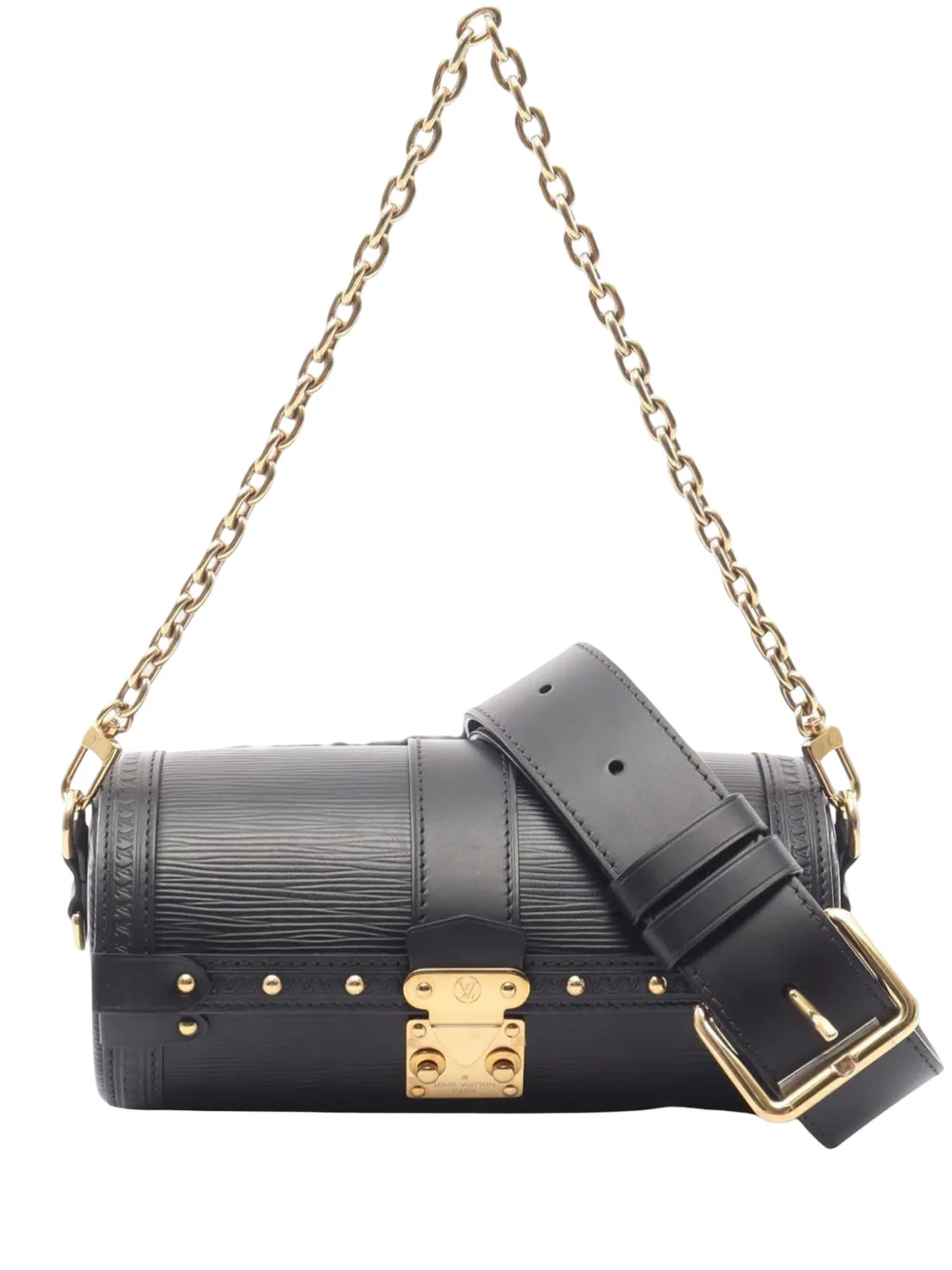 Louis Vuitton Pre-Owned 2021-2026 Epi Papillon Trunk satchel - Nero