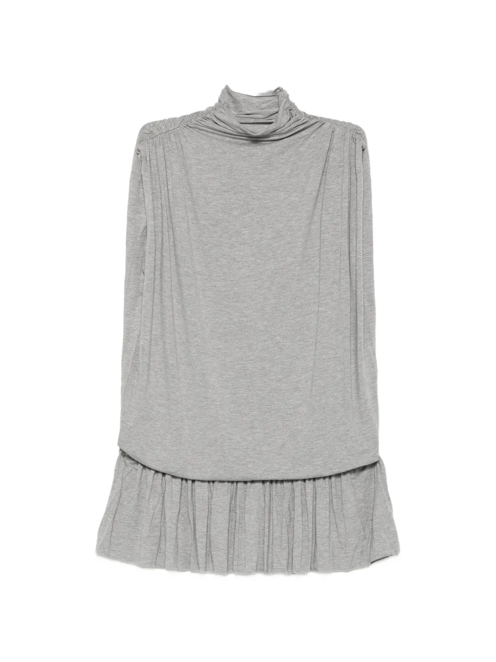 Gimaguas ruched sleeveless mini dress - Grigio
