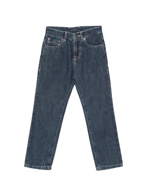 Paul & Shark Junior contrast-stitch jeans