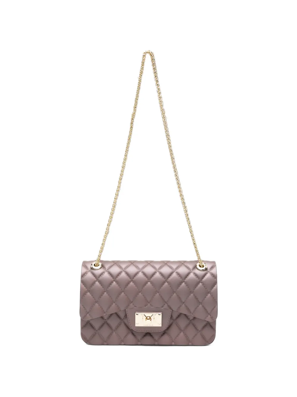 Marc Ellis small Flat Falcon quilted shoulder bag - Marrone