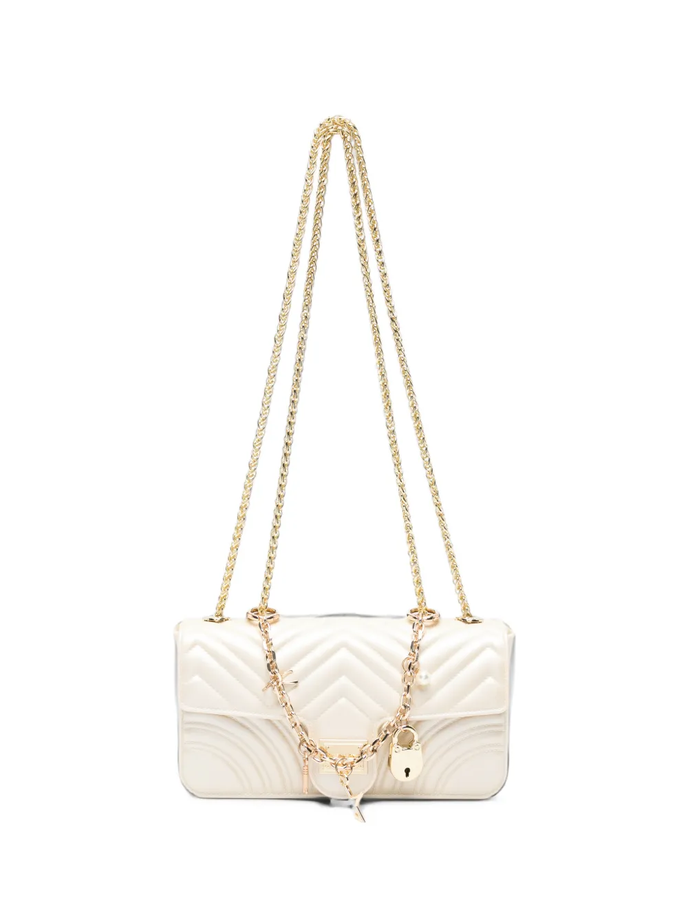 Marc Ellis Flat Halo shoulder bag - Nude