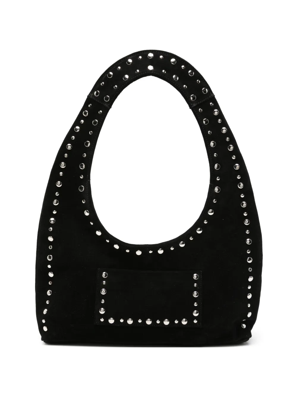Gimaguas Franca stud-embellished suede tote bag - Black