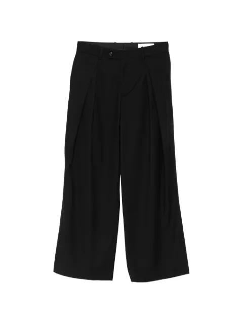 TONYWACK pleated wide-leg trousers