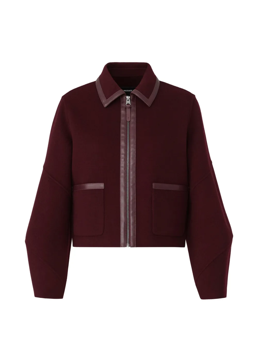 Mackage Solana-Z zip-up jacket - Rosso