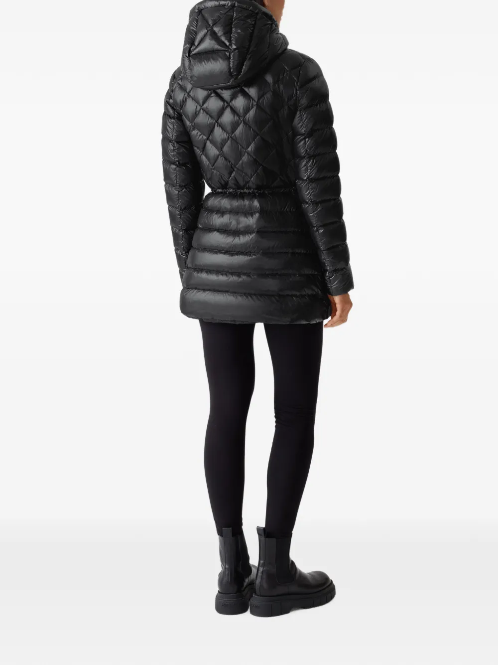 Mackage Tooky jack met diamantvormig stiksel Zwart