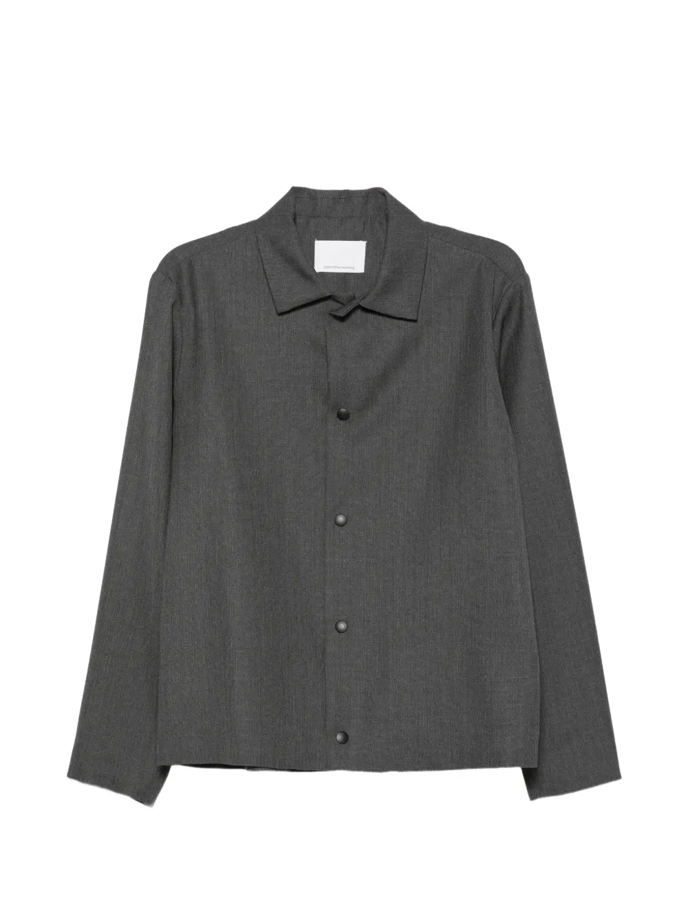 Nine In The Morning press-stud jacket - Grigio