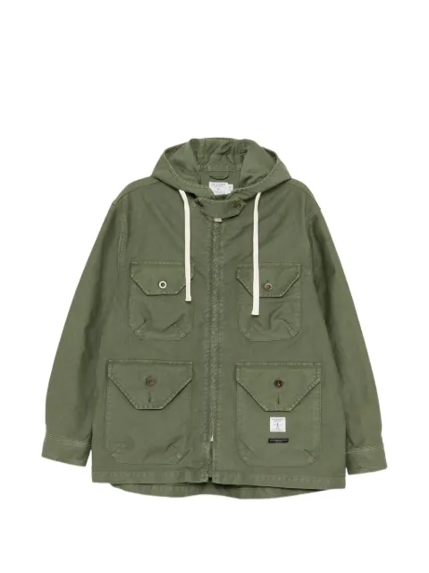 Engineered Garments chamarra estilo militar con bolsillos y solapa