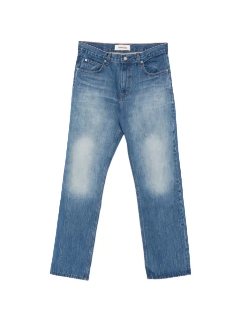 TONYWACK faded straight-leg jeans