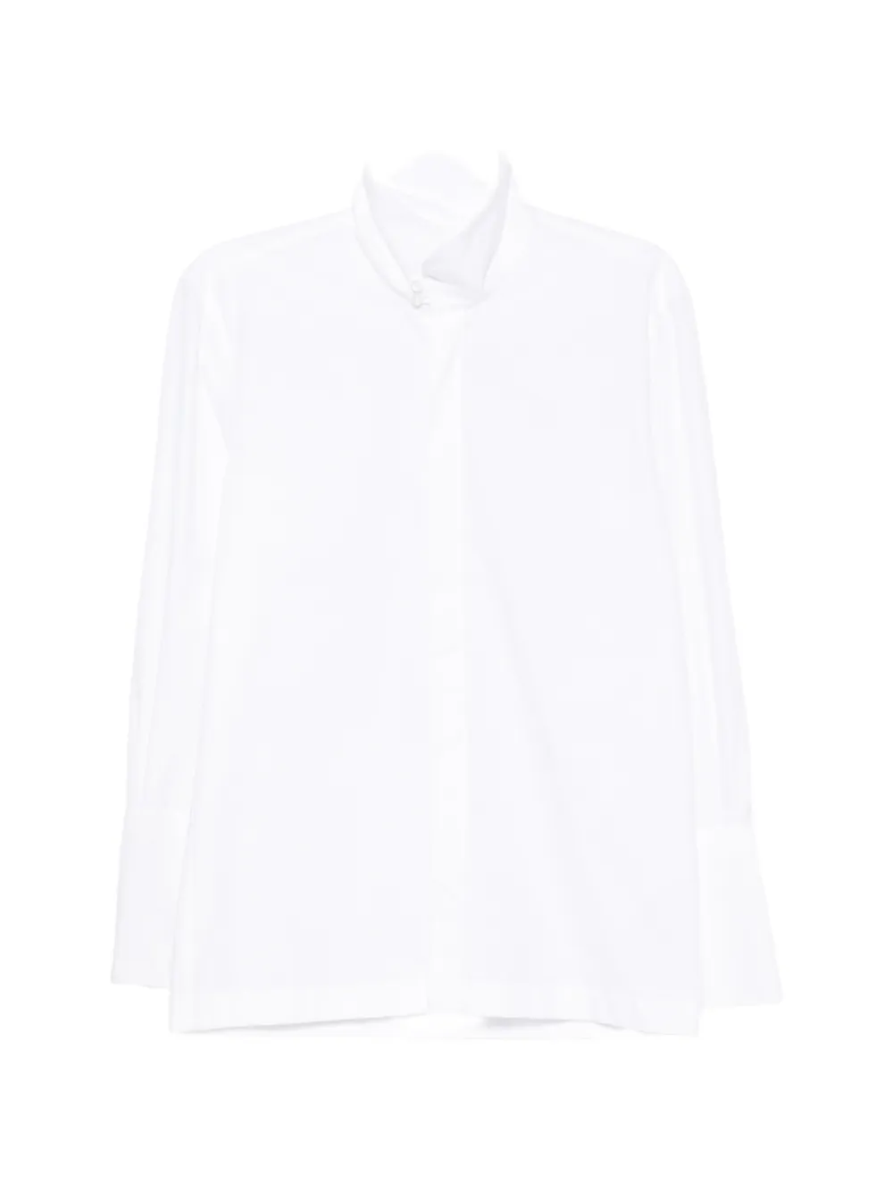 THELATEST Edith high-neck long-sleeve shirt