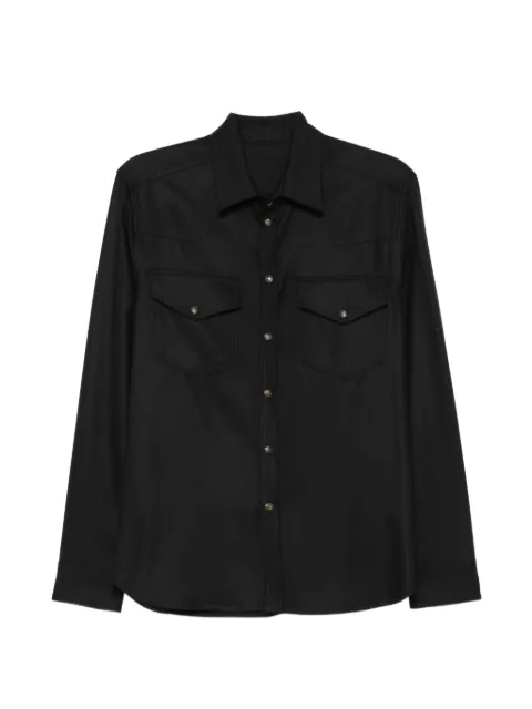 Nine In The Morning Tobia Texas western-yoke button-up shirt