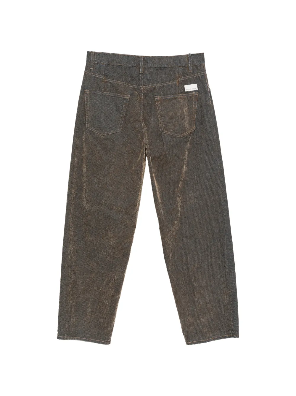 Nine In The Morning Albert straight-leg jeans Blauw