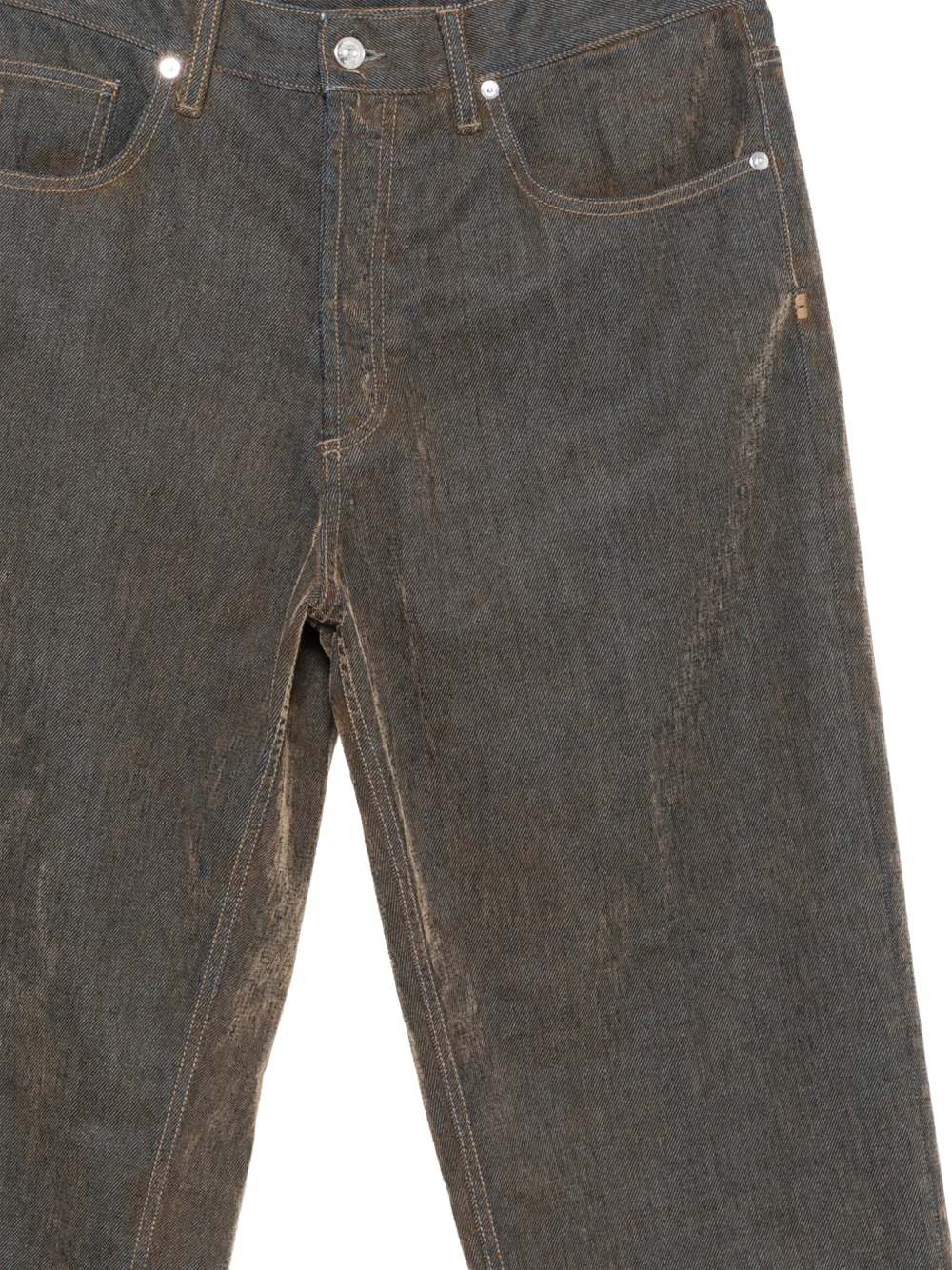 Nine In The Morning Albert straight-leg jeans Blauw