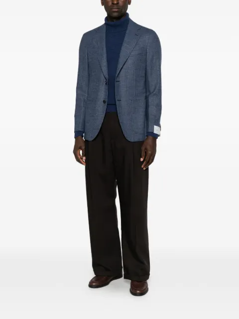 Caruso Aida single-breasted blazer