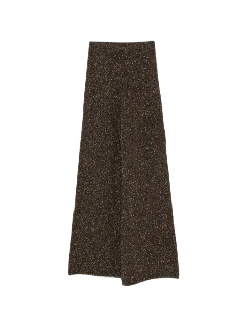 ELY ELY Cecile speckled trousers