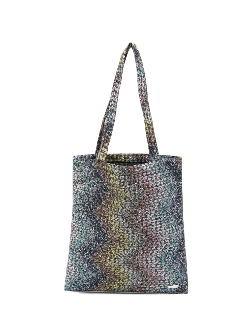 Missoni sequin-embellished zig-zag tote bag