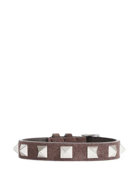 Valentino Garavani Rockstud suede bracelet