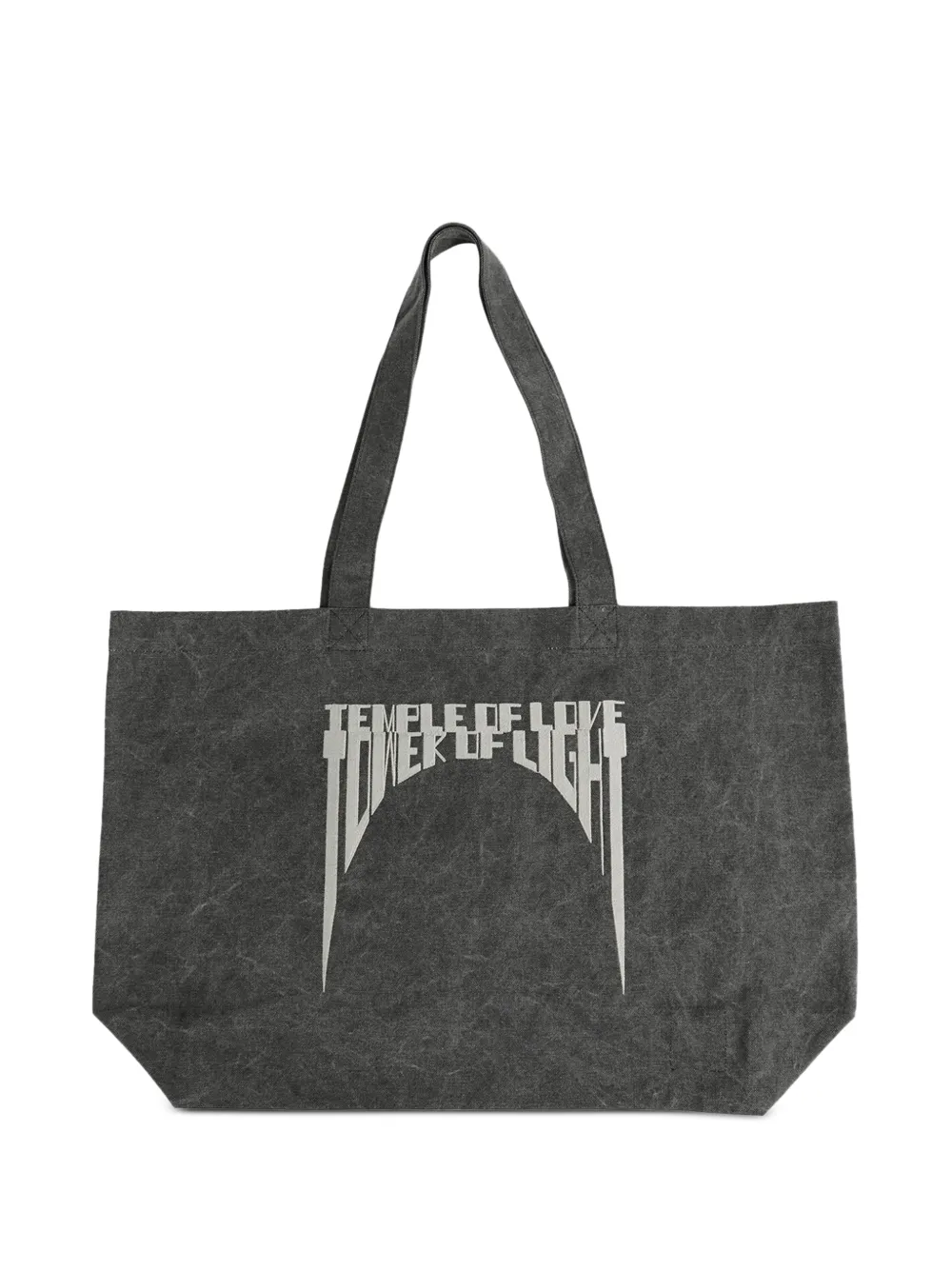 Rick Owens DRKSHDW Temple Tower Of Light tote bag Grijs