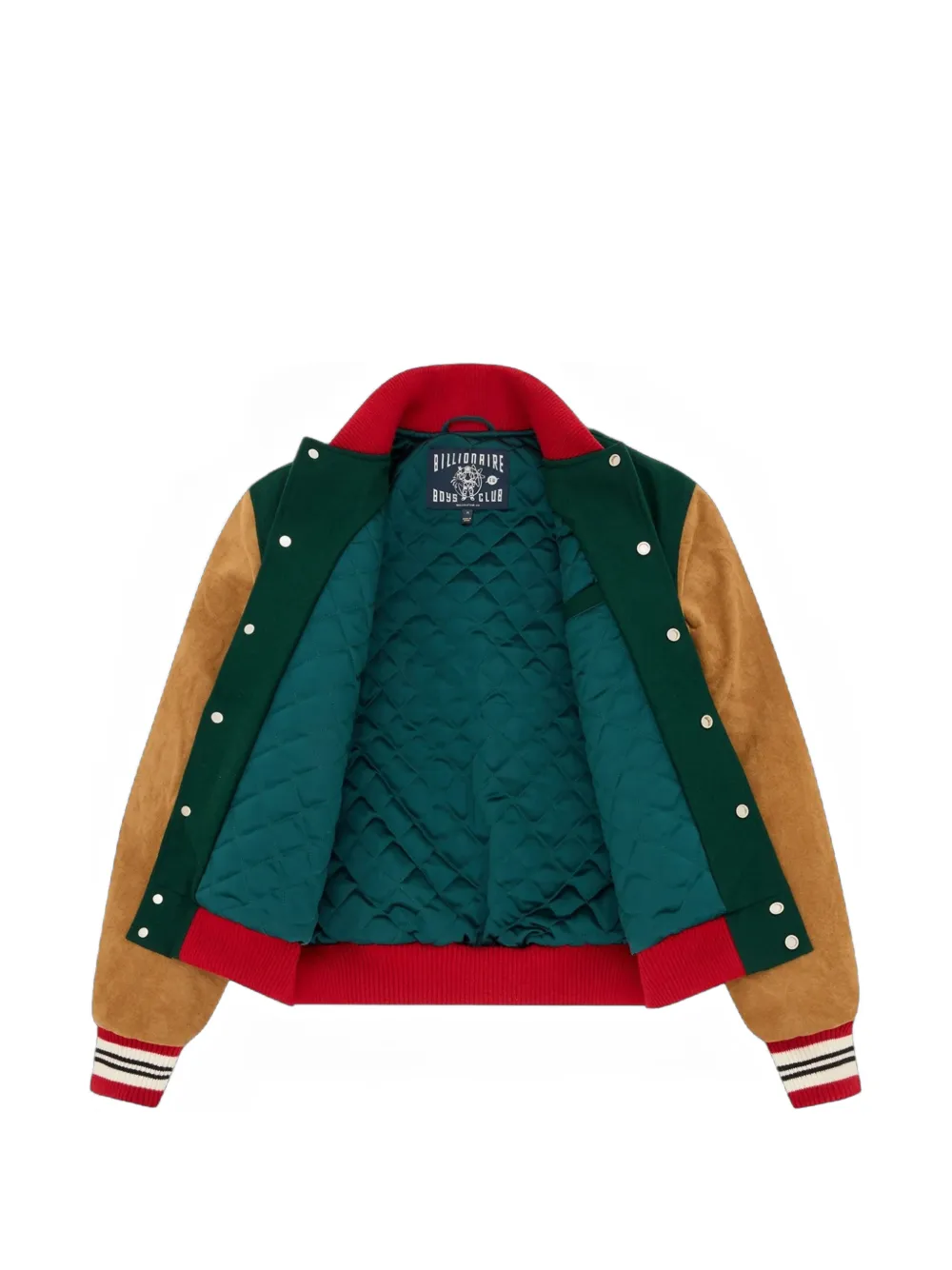 Billionaire Boys Club Astro Golf Club embroidered-logo varsity jacket Groen