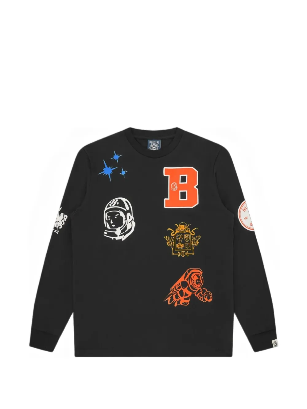 Billionaire Boys Club logo-print long-sleeve T-shirt - Noir Billionaire Boys Club logo-print long-sleeve T-shirt - Noir