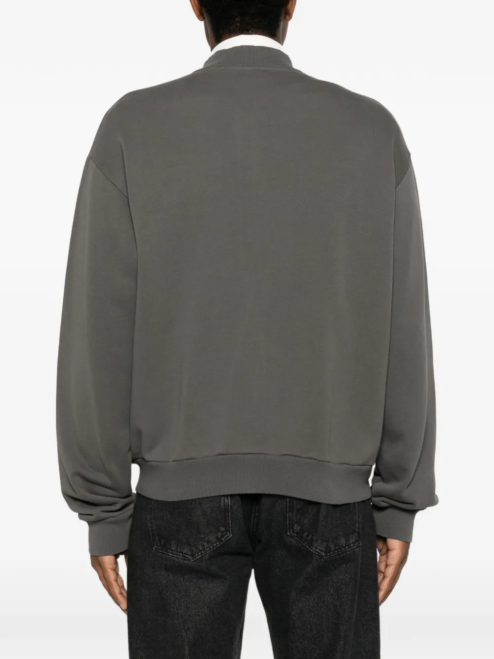 Emporio Armani Sweater met logoprint Grijs